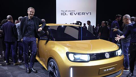 Will VW-Chef Blume als Erstes mit der neuen Rivian-Technik bestücken: die Serienversion des Elektro-Kleinwagens ID. Every1. (Archivfoto)