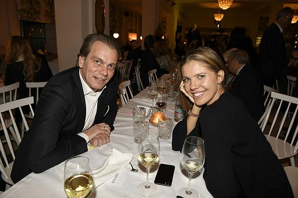 Werner Mürz und Victoria Swarovski Werner Mürz und Victoria Swarovski