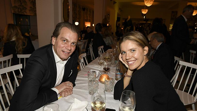 Werner Mürz und Victoria Swarovski