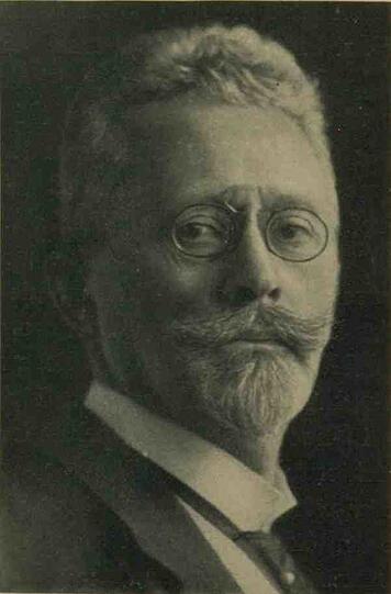 Architekt Max Littmann um 1912.