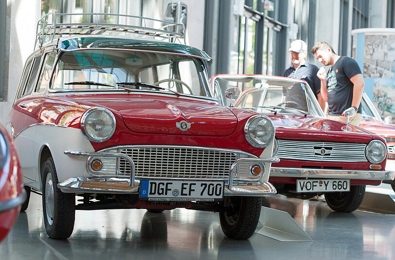 Viele Deutsche reisten damals im Goggomobil.