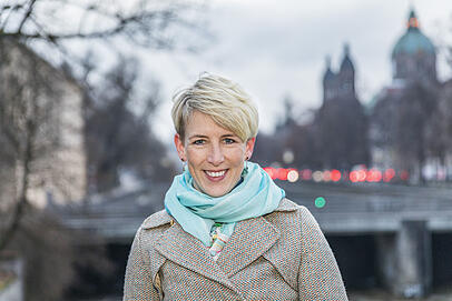 Bürgermeisterin Katrin Habenschaden. Bürgermeisterin Katrin Habenschaden.