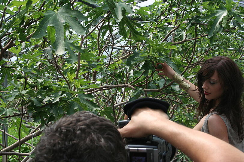 Das Making of zum Jungbauernkalender 2012 am 18.07.2011.