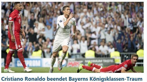 Der Kicker konzentriert sich nur auf CR7