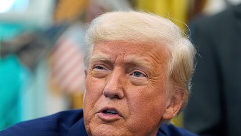 Die Beziehung zu China sei "sehr, sehr gut" - sagt US-Präsident Donald Trump. (Archivbild)