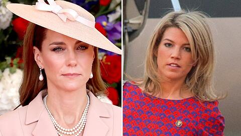 Prinzessin Kate (l.) soll sich von ihrer langjährigen Assistentin Natasha Archer verabschieden müssen.