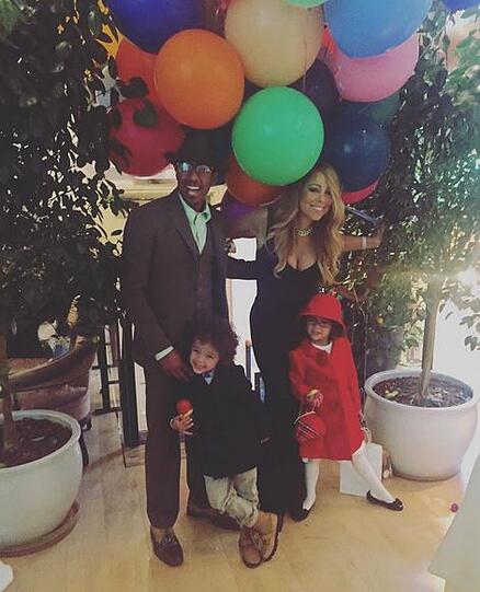 Mariah Carey verbringt Thanksgiving mit ihren Zwillingen und ihrem Ex.