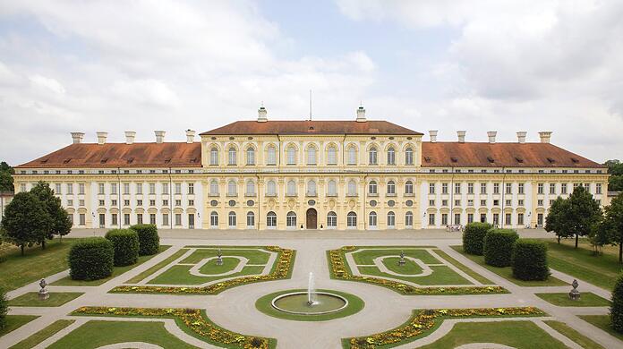 Prächtiges Ziel: das Schloss Schleißheim.