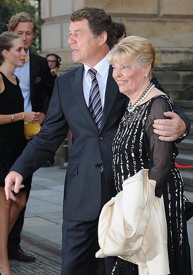 Otto Rehhagel und Ehefrau Beate