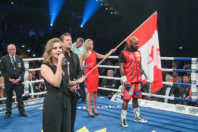 Beim letzten Kampf des Abends traten Serge Michel und Ryan Ford gegeneinander an...