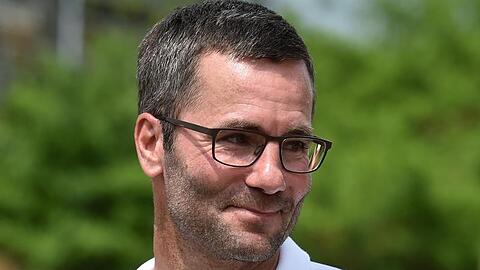 Nürnbergs Trainer Michael Wiesinger. Foto: Hendrik Schmidt/dpa-Zentralbild/dpa/Archivbild
