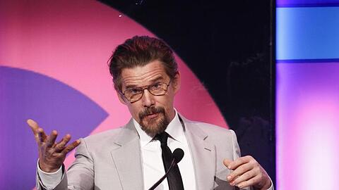 Ethan Hawke nahm in New York den Preis für den besten Darsteller entgegen.