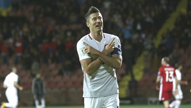 Robert Lewandowski schoss Polen zur WM. Robert Lewandowski schoss Polen zur WM.