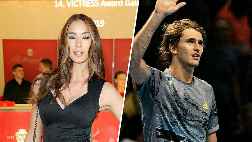 Brenda Patea und Alexander Zverev sind seit rund einem Monat ein Paar