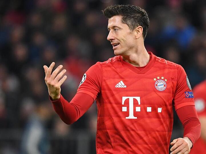 Bayern Münchens Torjäger Robert Lewandowski. Foto: Sven Hoppe/dpa