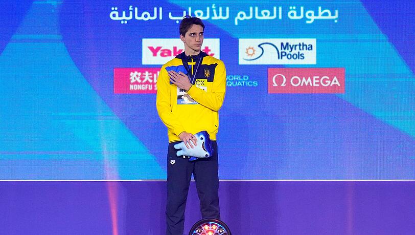 Gewinnt bei der Schwimm-WM in Doha die Goldmedaille über 50 Meter Freistil: Wladyslaw Buchow.
