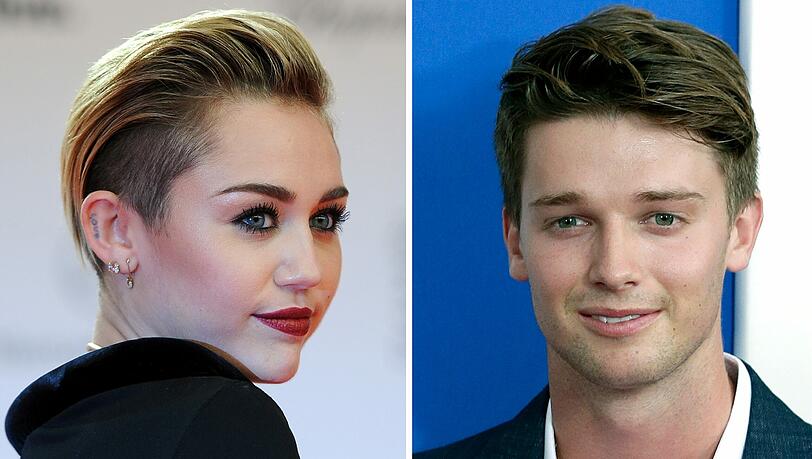 Nach Partyfotos mit einer anderen Frau hat sich der Freund von Sängerin Miley Cyrus (l), Patrick Schwarzenegger, verteidigt. "Das ist die Freundin einer meiner besten Freunde", twitterte der Sohn von Arnold Schwarzenegger und Maria Shriver. "Ich würde nie etwas gegen meine eigene Freundin tun." Nach Partyfotos mit einer anderen Frau hat sich der Freund von Sängerin Miley Cyrus (l), Patrick Schwarzenegger, verteidigt. "Das ist die Freundin einer meiner besten Freunde", twitterte der Sohn von Arnold Schwarzenegger und Maria Shriver. "Ich würde nie etwas gegen meine eigene Freundin tun."