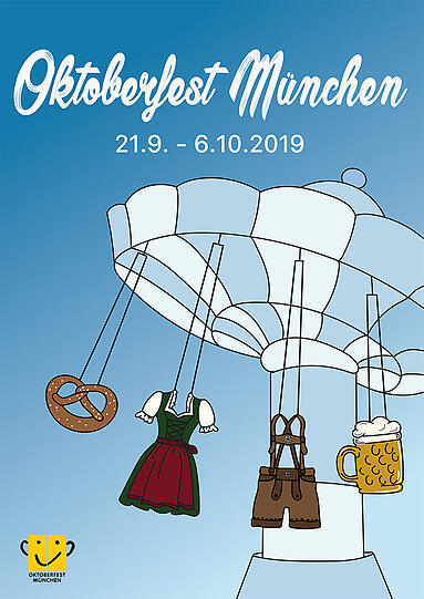 Welches Motiv wird zum Wiesnplakat 2019? 52 Motive stehen insgesamt online zur Auswahl.