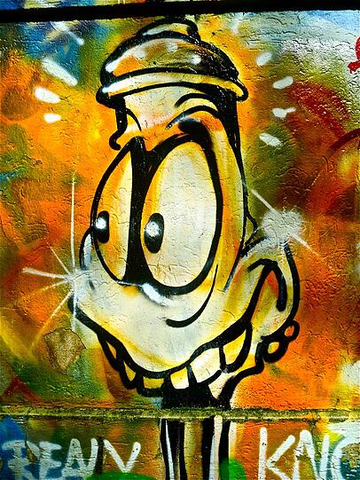 Grafitti-Streifzug an der Isar