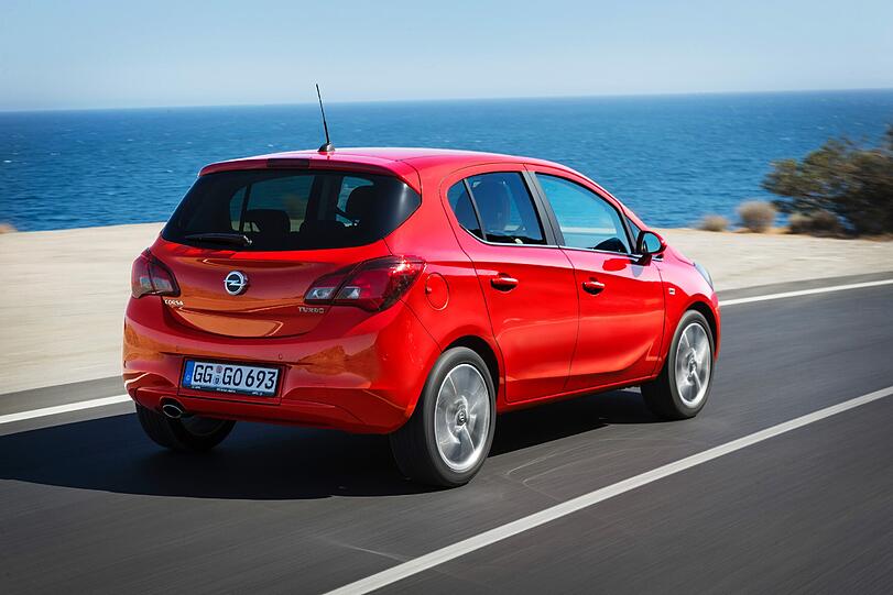 Der neue Opel Corsa trägt das akuelle Markengesicht und ist als Drei- und Fünftürer zu haben.