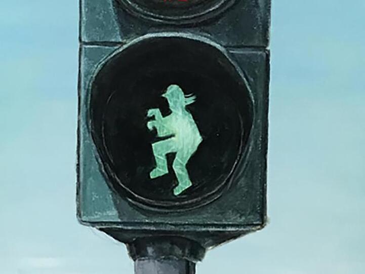 Eine Otto-Ampel.