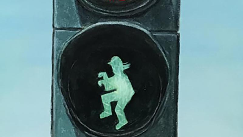 Eine Otto-Ampel. Eine Otto-Ampel.