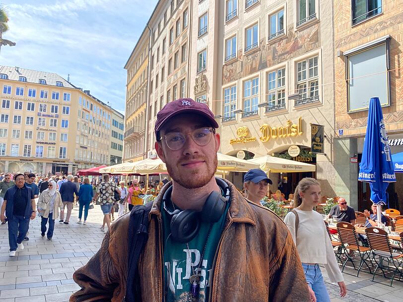 Luis Wiedenmann (28), Student.