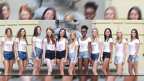 Welche wird&rsquo;s? Anastazija, Kristin, Lea, Sarah, Dzheylyan, Julia, Jane, Katharina, Antonia, Olga und Michelle haben die Chance auf den Titel &bdquo;Schöne Münchnerin 2016&ldquo;.