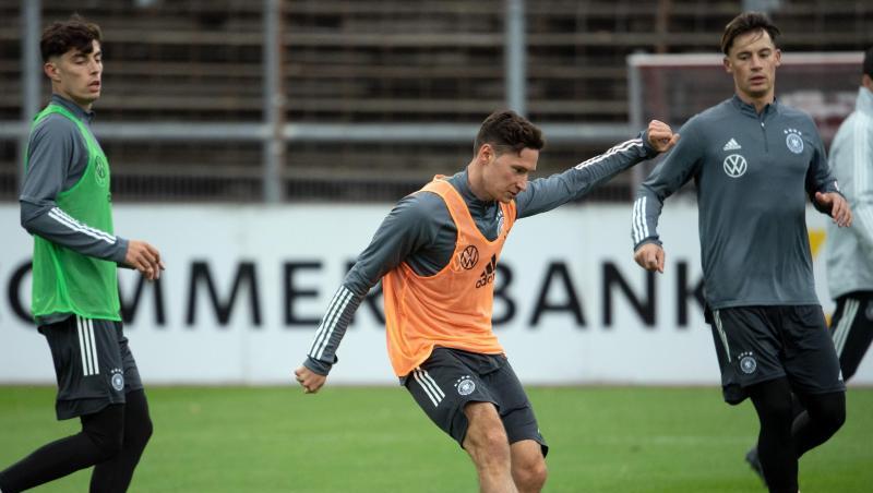 Julian Draxler beim Training des DFB-Teams in Köln.