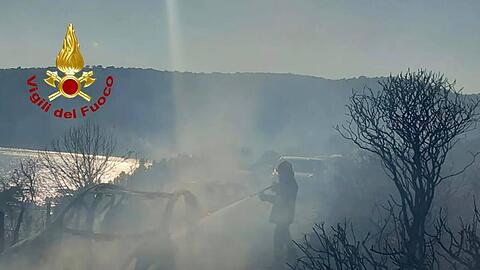 Seit frühen Nachmittag ist die Feuerwehr im Einsatz.