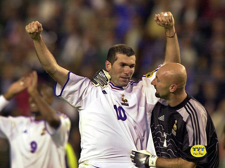 2000: Zinédine Zidane (Frankreich/Juventus Turin)
