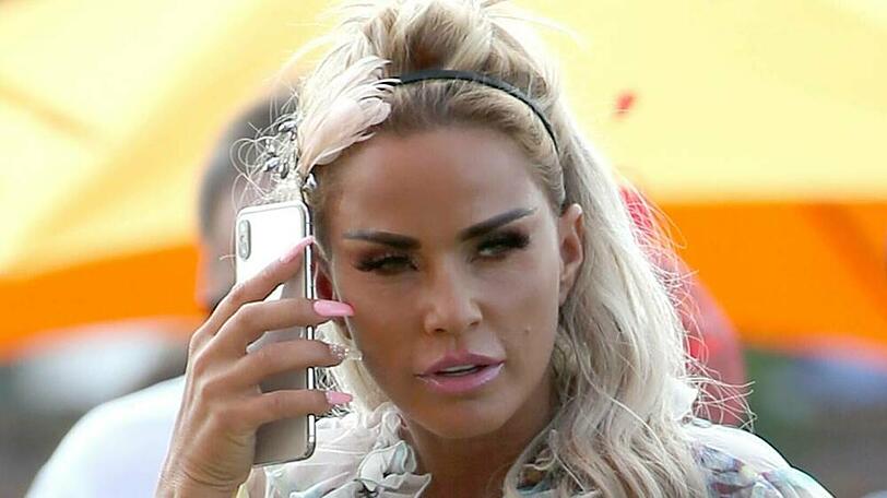 Wann kann Katie Price wieder laufen?