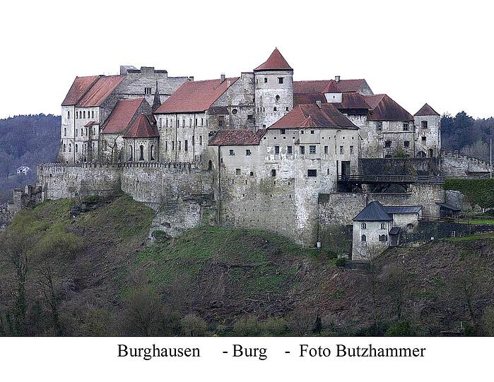 Die Festung Burghausen: Mit 1,1 Kilometer Länge ist sie Deutschlands längste Burg. 100.767 hatten sie 2013 besichtigt.