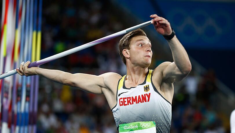 Gold für Thomas Röhler: Der Speerwerfer aus Jena feiert den größten Erfolg seiner Karriere. Gold für Thomas Röhler: Der Speerwerfer aus Jena feiert den größten Erfolg seiner Karriere.