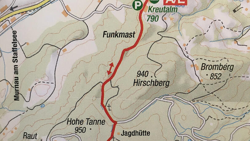 Tour 2: Auf den Rötelstein Tour 2: Auf den Rötelstein