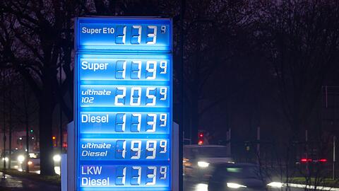 Billigeres Tanken: Zumindest bei den Spritpreisen gab es zuletzt etwas Entspannung.