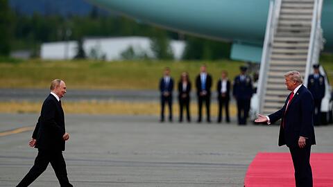 Umstrittener Empfang auf US-Boden: Trump und Putin in Alaska. (Archivbild)