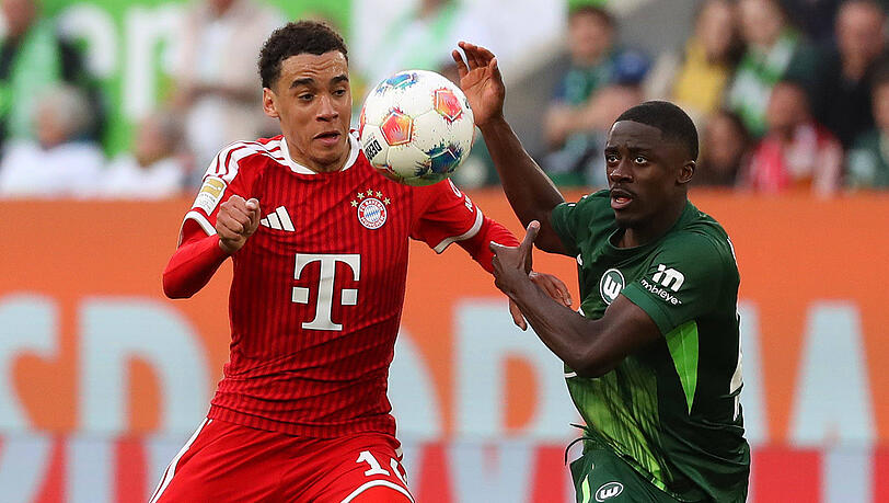 Vor der WM weit von seiner Topform entfernt: Jamal Musiala (l.).