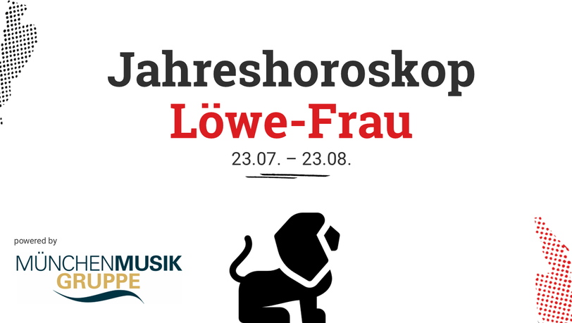 Das Jahreshoroskop 2026 für die Löwe-Frau.