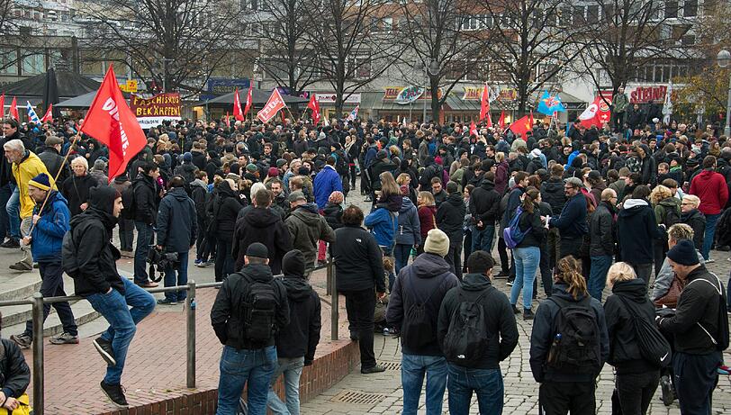 Bilder von der Demo in Hannover