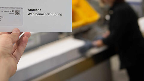 Mit Wahlbenachrichtigung, aber ohne Ausweis. Geht das?