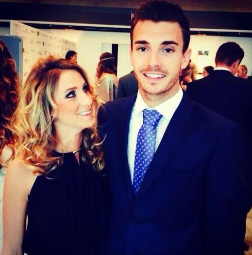 Julien Bianchi und seine Freundin Camille Marchetti.