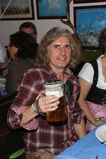 Joachim Masannek im Käferzelt.