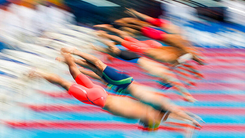Bei der Schwimm-WM in Russland wurden schon neun Weltrekorde unterboten. Bei der Schwimm-WM in Russland wurden schon neun Weltrekorde unterboten.