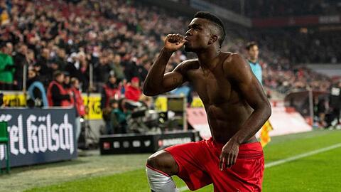 Rettete den Kölnern spät einen Punkt: Jhon Cordoba.