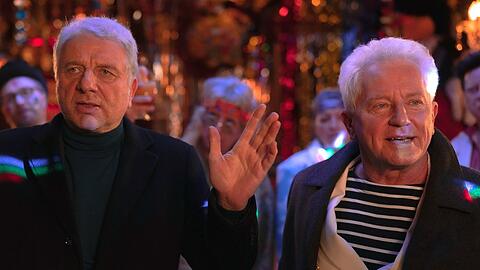 Udo Wachtveitl (l.) und Miroslav Nemec im neuesten München-"Tatort: Kehraus".
