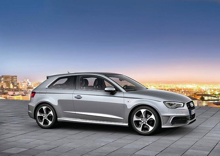 Starkes Finish: Beim neuen Audi A3 zeigen Design und Materialien in die nächsthöhere Klasse. Die Preise: ab 22.500 Euro.