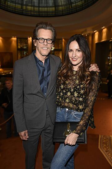 Kevin Bacon und Johanna Klum