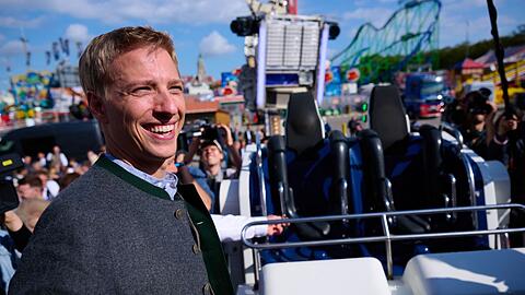 Freut sich auf seine erste Wiesn als OB: Dominik Krause von den Gr&uuml;nen. (Archivbild)