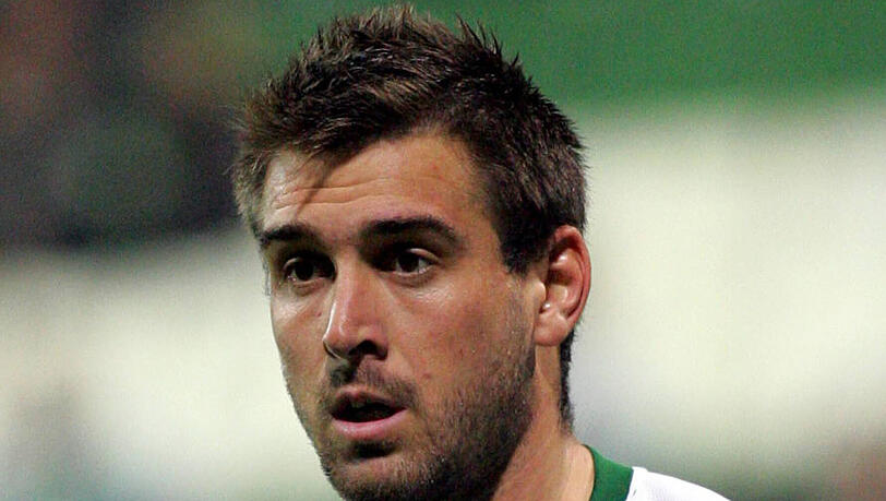 Daniel Böde, Mittelstürmer von Ferencvaros Budapest Daniel Böde, Mittelstürmer von Ferencvaros Budapest